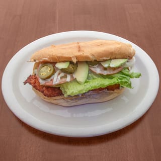 Torta De Milanesa De Pollo / Chicken Milanesa Torta
