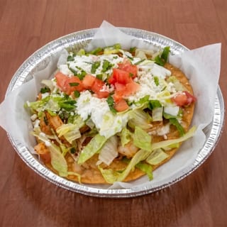 Orden De 3 Tostadas De Camarón / Order of 3 Shrimp Tostadas
