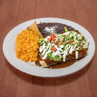 Enchiladas en Salsa Verde / Green Sauce