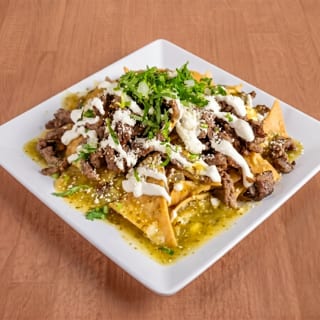 Chilaquiles Con Carne / Meat Chilaquiles