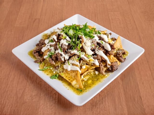 Chilaquiles Con Carne / Meat Chilaquiles